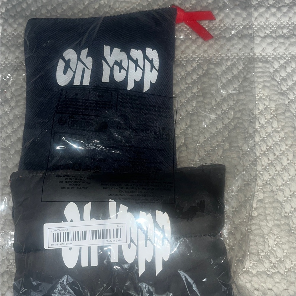 SOLD‼️Oh Yopp Blue and Black Sleep Set